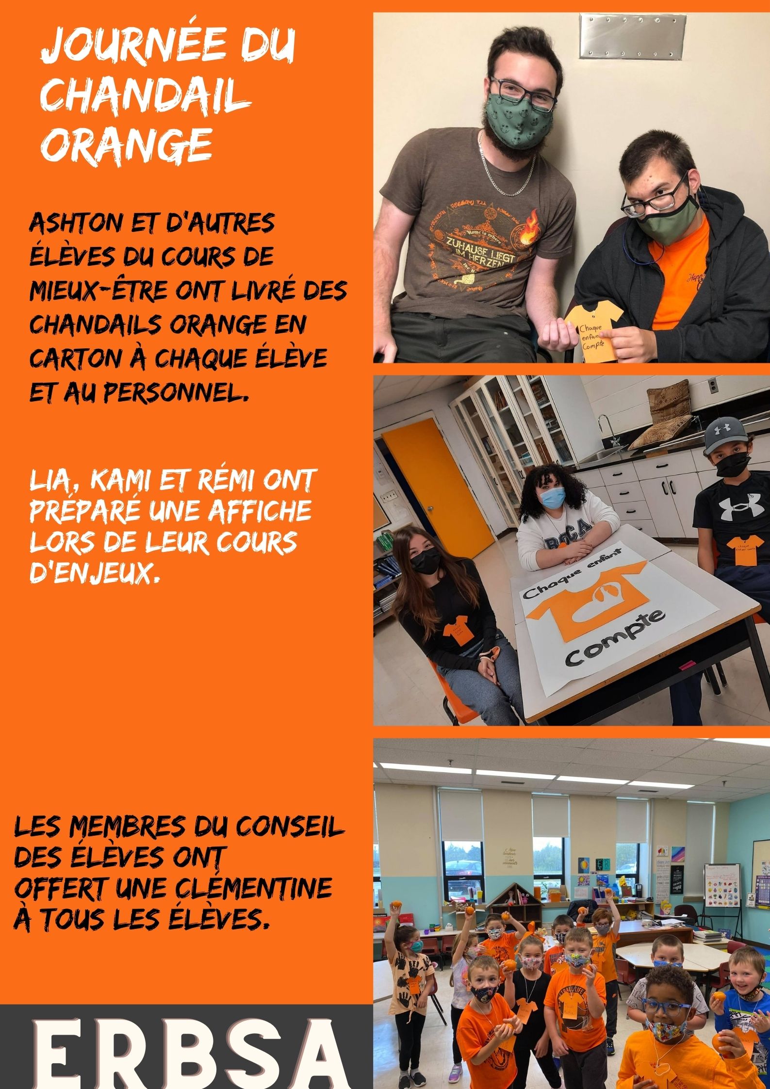 Orange Vintage Journée mondiale contre le travail des enfants Affiche 2